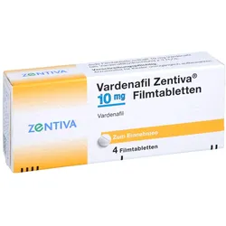 Vardenafil Zentiva 10 mg Filmtabletten 4 St