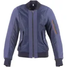 Helstons Motorradjacke Elisa Damen Motorrad Textiljacke Rückenprotektor enthalten blau L