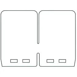 V-Force 4 Ersatzplättchen Membranblock