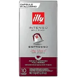 250 Illy Kaffee Intenso Arabica Espresso Kapseln für Maschinen Nespresso Pads