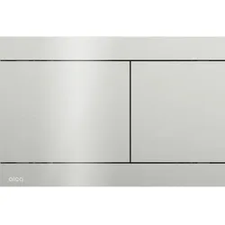 Alcadrain WC - Betätigungsplatte FUN-N-P Nickel Glanz Edelstahl
