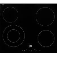 Beko Glaskeramik-Kochfeld schwarz HIC64401,