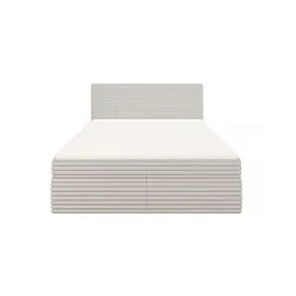 S-Style Boxbett 165 x 110 cm H3 Grau