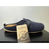 Rohde Herren Filz Pantolette Gr. 45 Ocean Pantoffel 6922