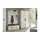 Möbel Kraft Stauraumschrank 107 x 201 x 38,0 cm weiß