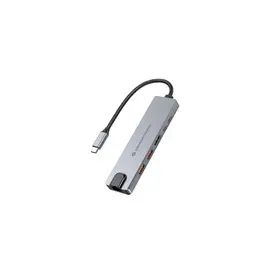 Conceptronic 6-in-1 USB-C->HDMI,2xUSB-A,USB-C,GbE 140W