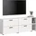 xonox.home Xonox Wohnwand Weiß, Holzwerkstoff, 176x67x34 cm Wohnzimmer, Wohnwände, Anbauwände