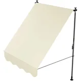 Juskys Klemmmarkise Kapstadt 150 x 120 cm Beige
