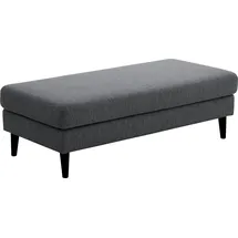 Atlantic Home Collection Hocker Rekvik 133 x 42 x 63 cm Grau