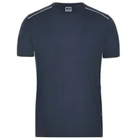 James & Nicholson Herren Workwear T-Shirt Solid in blau,