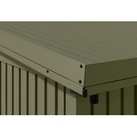 hörmann stauraumsysteme Hörmann Karton Gründach für Gerätehaus Berry mit Pultdach Berry Typ 1, Moosgrün
