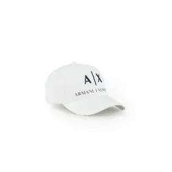 Armani Exchange für Herren. 954039CC51300812 Starre Kappe wei (OSFA), Weiß, Lässig, Baumwolle