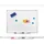 DAHLE Whiteboard 120 x 90 cm Weiß