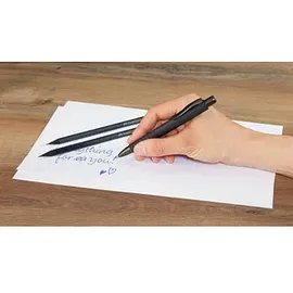 Faber-Castell Kugelschreiber-Set Urban schwarz, Schreibfarbe: blau, 1 Set