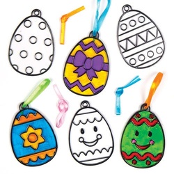 Sonnenfänger Osterei (pro Set 8) Bastelaktivitäten zu Ostern