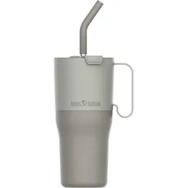 Klean Kanteen Rise Tumbler Flip Straw grau 1,064 l