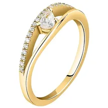 Live Diamond Damenring LDY031180014 - gelbgold - 54