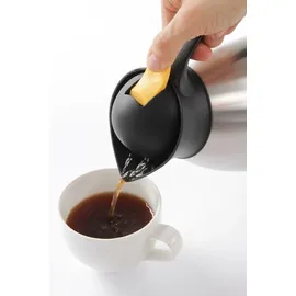 HENDI Isolierkanne schwarz/gelb 1,5 l