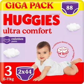 Huggies Ultra Comfort Gr. 3 (6-11 kg) 88 St.