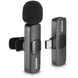 Hama Smart Wireless Lavalier-Mikrofon für Smartphone
