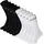 JACK & JONES JACK - JACBASIC LOGO TENNISSOCK, Baumwollmischung, Logo, Schwarz / Weiß 33-37