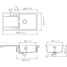 Schock Mono D-100L Einbau puro + Excenterbetätigung