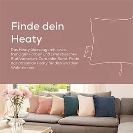 Beurer HK77 Heaty Heizkissen mit Akku Blush-Rose