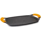 Ibili Grillplatte 47 x 29 cm Silikon orange