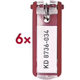 Durable Schlüsselanhänger KEY CLIP Rot