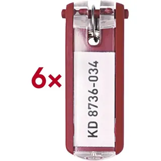 Durable Schlüsselanhänger KEY CLIP Rot