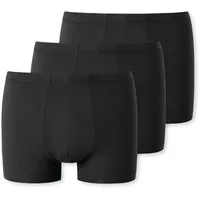 SCHIESSER Boxershorts Uncover Cotton schwarz 3XL 3er Pack