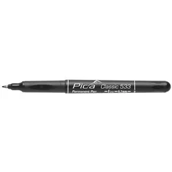 Pica Permanent-Pen, 0,7mm schwarz