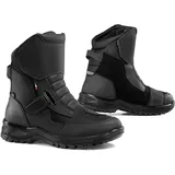 Falco Land 3 Wasserdichte Motorradstiefel, Schwarz 40 EU