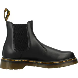 Dr. Martens 2976 Yellow Stitch Smooth black smooth leather 44