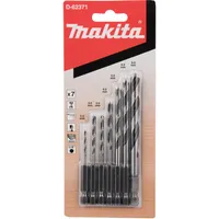 Makita Holzbohrer-Set 7-teilig 2-8 mm 1/4"