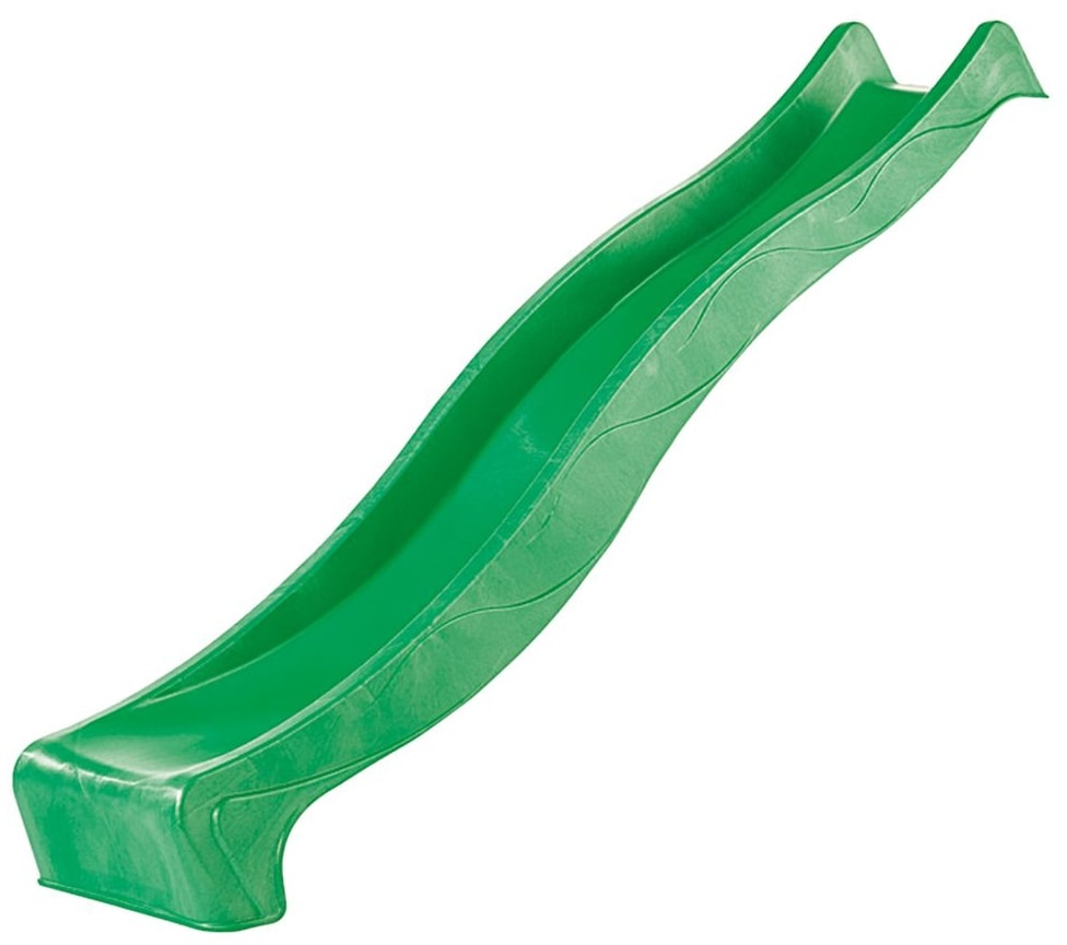 Karibu Wellenrutsche 3 m grün Spielrutsche Kinderrutsche Wasserrutsche