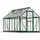CANOPIA Hybrid Alu grün Polycarbonat 0,7 mm/Dach HKP 4 mm 7,9 m2 inkl. Fundament