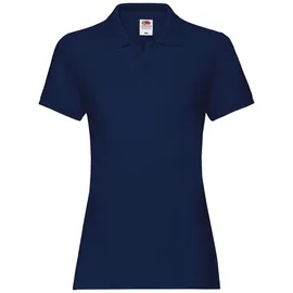 FRUIT OF THE LOOM Lady-Fit Premium Polo Navy L
