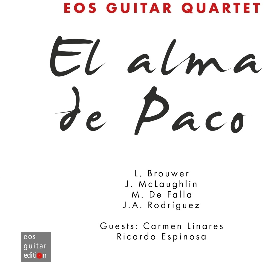 El Alma De Paco - EOS Guitar Quartet. (CD)