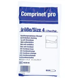 Comprinet pro Thromboseprophylaxe-Strumpf, oberschenkellang, weiß, Gr. 4 2 St