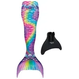 FinFun Fin Fun Meerjungfrau FANTASY RAINBOW HEAVEN S/M