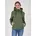 DEPROC DEPROC ACTIVE ankerglutfreude WMN Damen Gr 54 XXL dunkelgrün 96 Polyester 4 Elasthan sportlich körpernah Langarm gerader Abschluss mit Gummizug Jacken mit abnehmbarer Kapuze