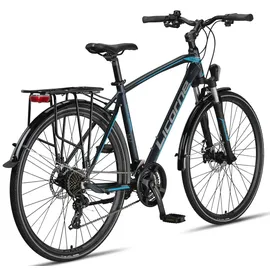 licorne bike gmbh Premium Touring Trekkingrad 28 Zoll RH 0 cm blau
