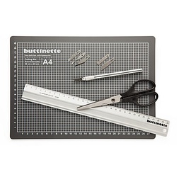 buttinette Schneide-Set mit Schneidematte, 30 x 22 cm