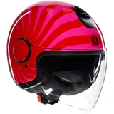 AGV Eteres Tropea Jethelm - Red / Pink - 2XL
