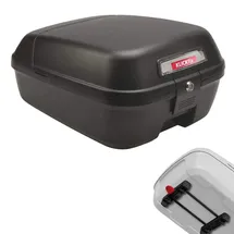 KLICKfix Citybox für Racktime Schwarz,