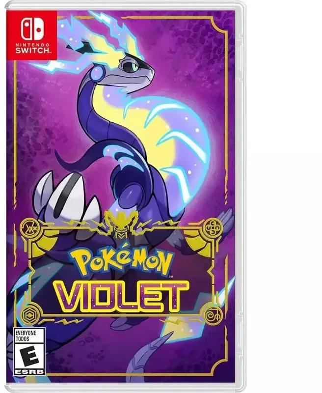 Nintendo Pokémon Violett – Physische universelle NS-Spielkarte