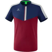 Erima Squad Funktionsshirt new navy/bordeaux/silver grey XXL