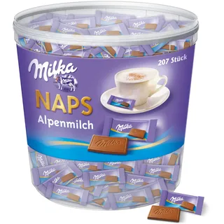 MILKA Naps Alpenmilch Klarsichtdose VE=1kg