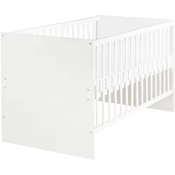 roba »Anton« Kombi-Kinderbett - 78,5x142x80cm - weiß - Holz / Holz